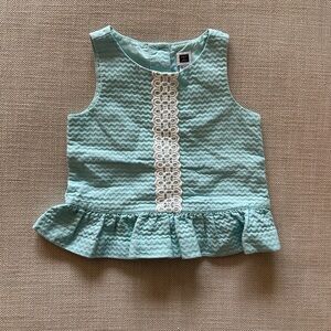 Janie and Jack Blue Top | 12-18M